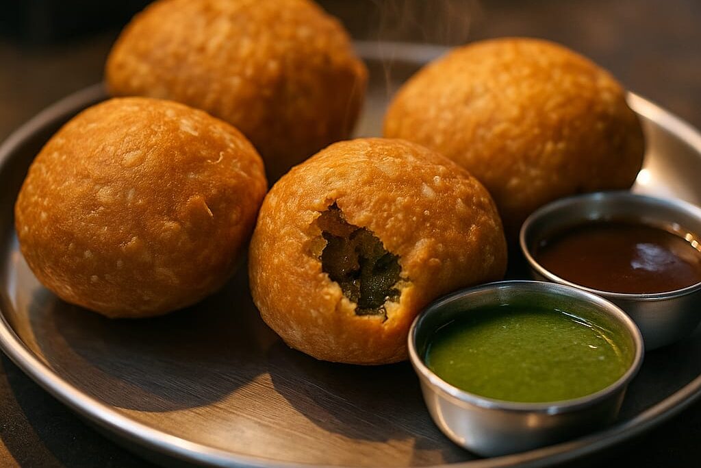 kachori – the spicy street snack of jamnagar