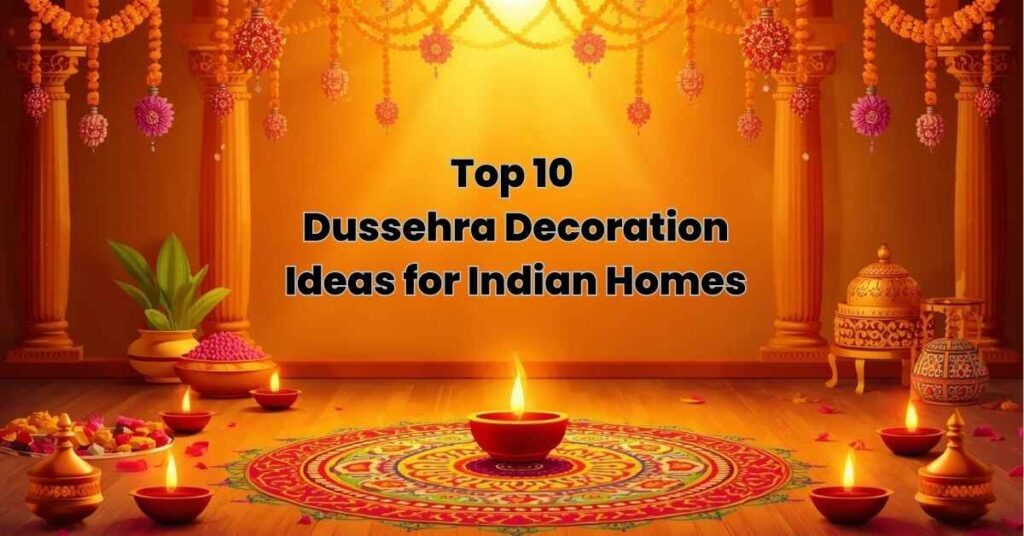 Dussehra Decoration Ideas for Indian Homes
