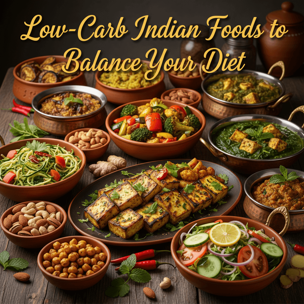 Low-Carb Indian Foods to Balance Your Diet