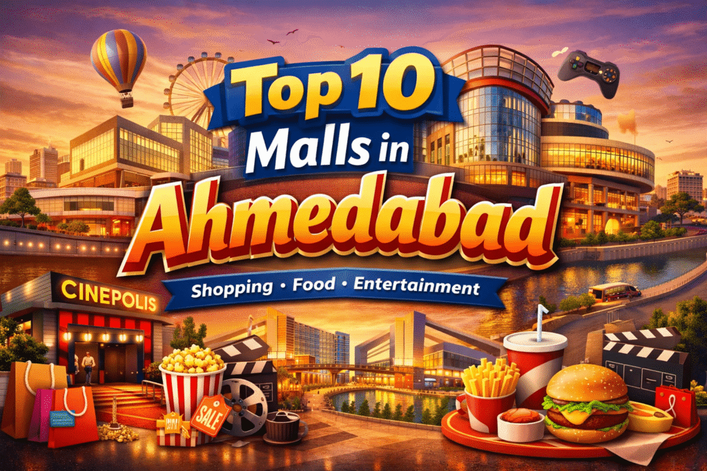 top 10 malls in ahmedabad