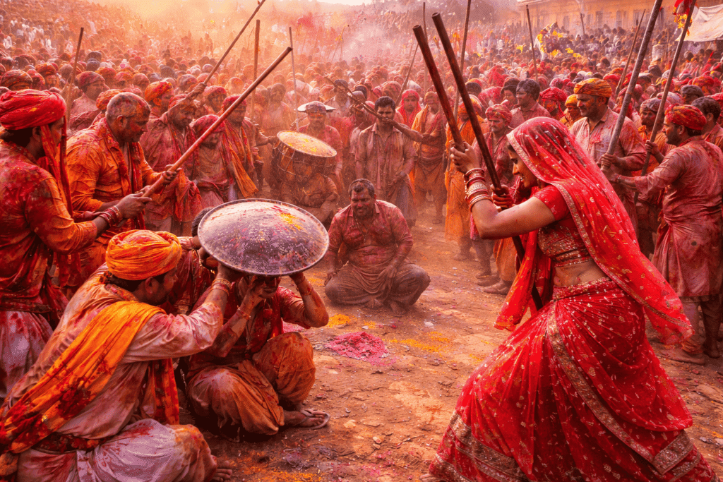 Holi Festival 2026 in India: Date, Significance & Best Places to Celebrate 4 lathmar holi